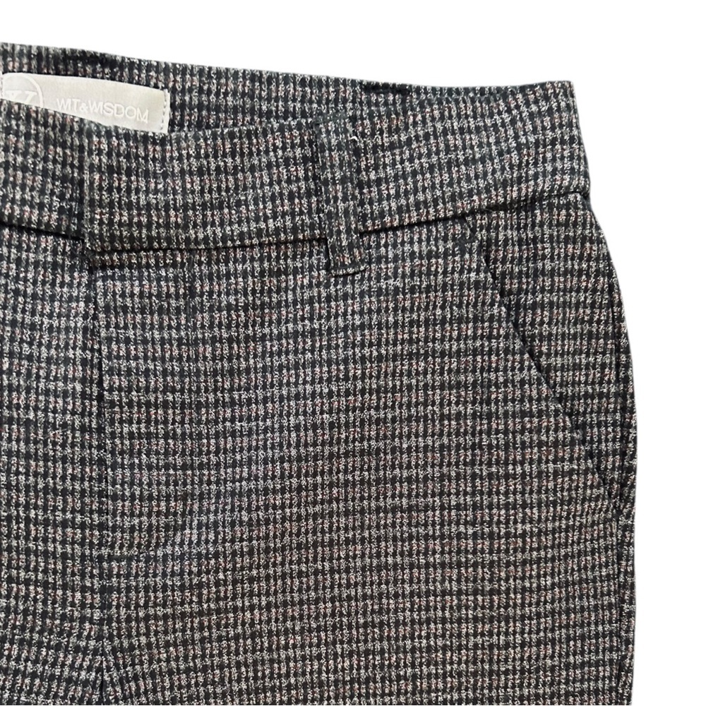 4/$20 Wit & Wisdom Ab-Solutions Straight Leg Pants Size 6 Ankle Length - Picture 3 of 7